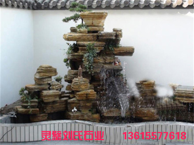 供應(yīng)用于魚池假山|庭院別墅假山|靈璧千層石的優(yōu)質(zhì)靈璧千層石