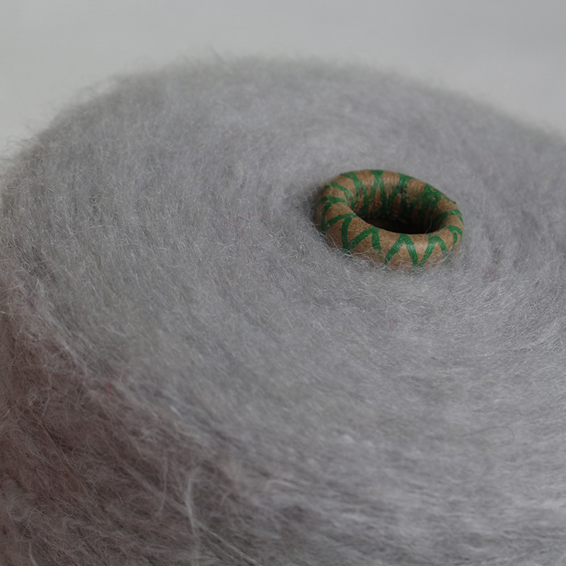 1/9 彈力馬海毛 腈綸尼龍混紡紗 彈力紗線(xiàn) 75%腈綸22%尼龍3%拉架 起毛紗拉毛紗