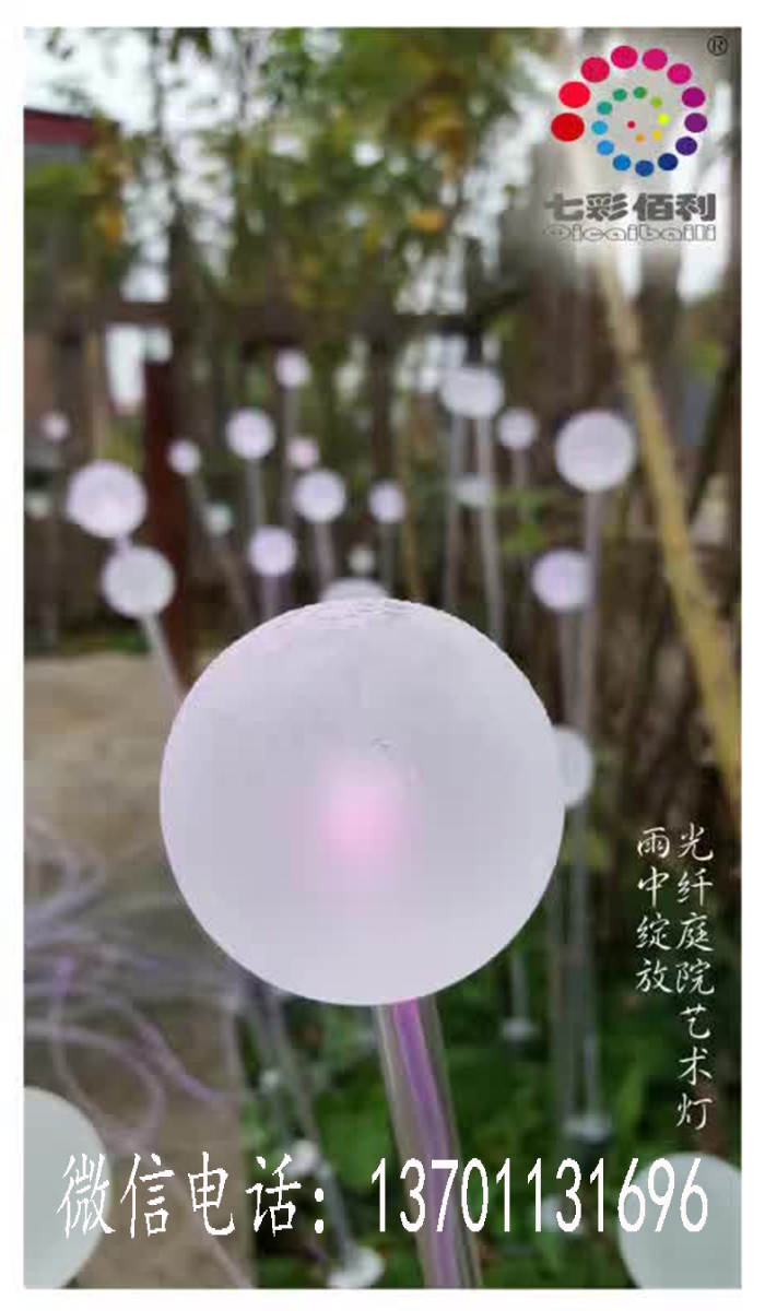 光纖庭院藝術(shù)燈