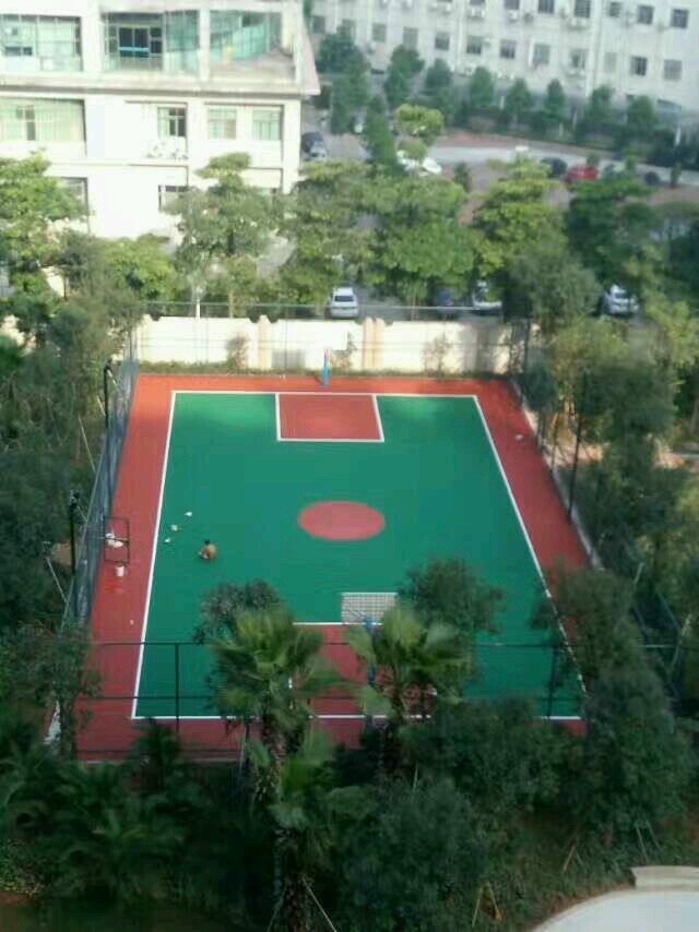 硅PU場地 丙烯酸場地 室外硅PU球場地 室外丙烯酸球場地