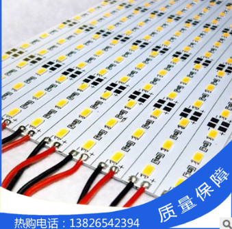 廠家銷售5630高亮冷白光柜臺照明 定制柜臺硬燈條72燈背光