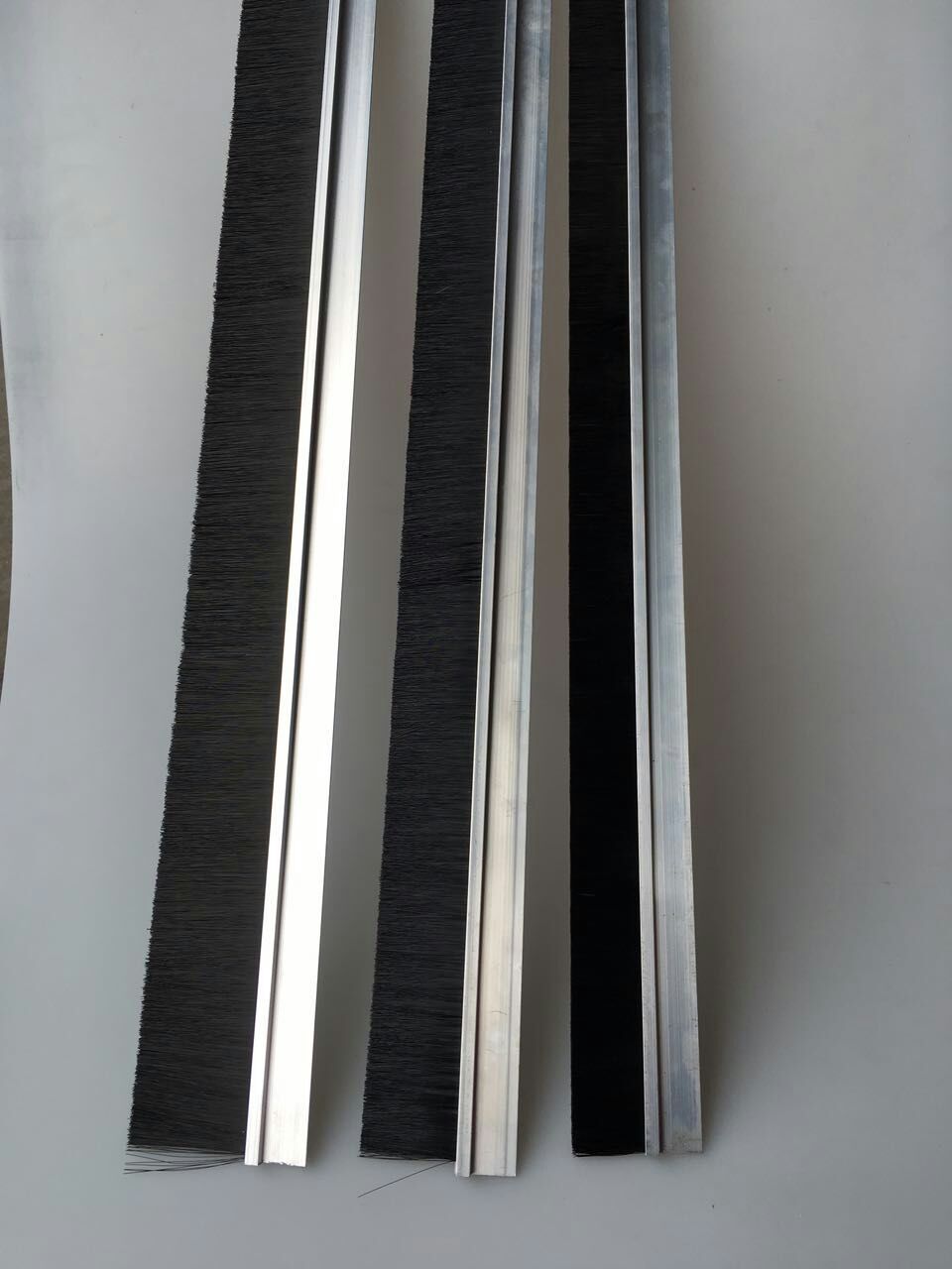 安徽密封條刷 鐵皮鋁合金條刷電梯刷