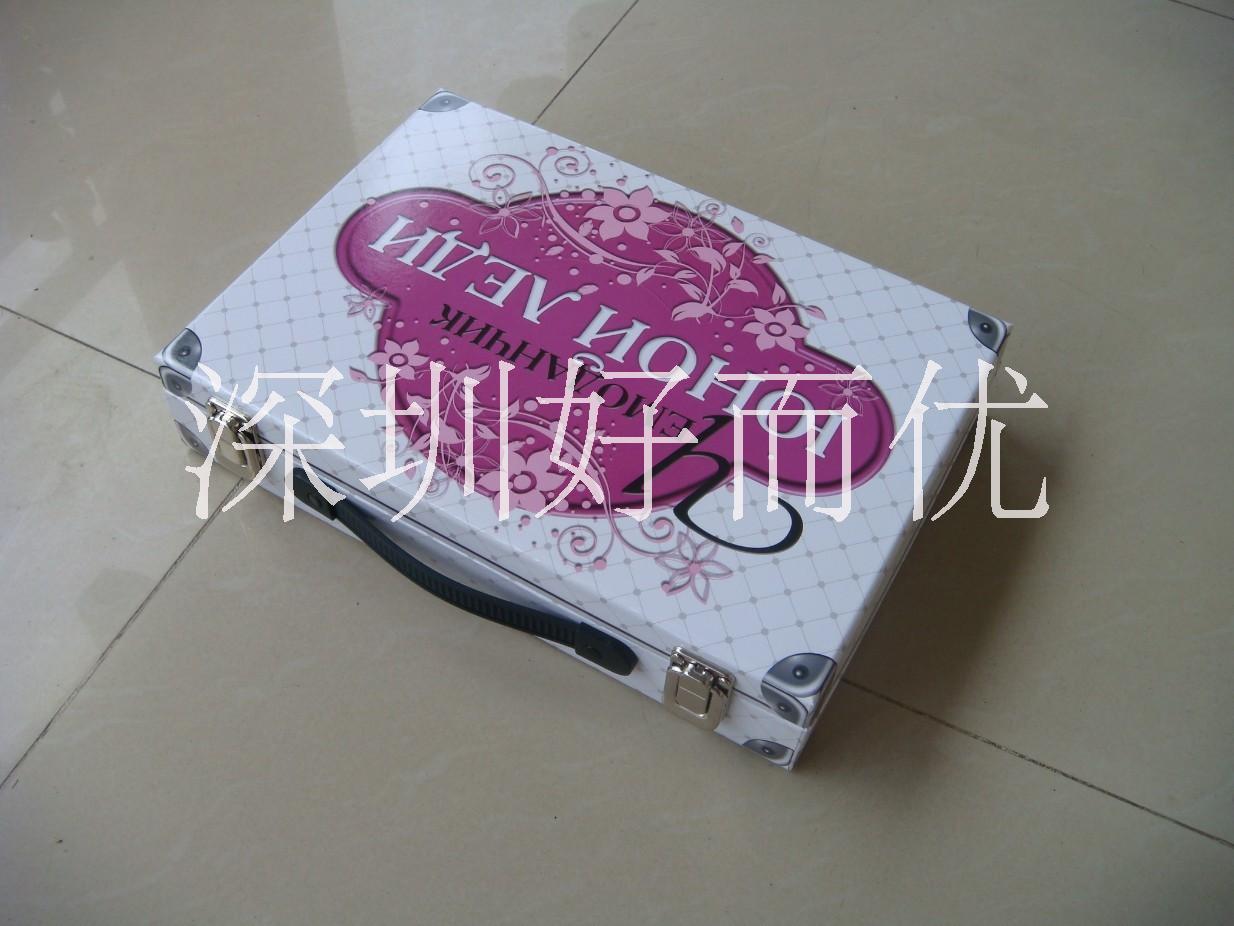 精美印刷*PU皮禮品盒行李 深圳禮品盒定制廠家 深圳廠家PU皮革精美禮品手提箱包