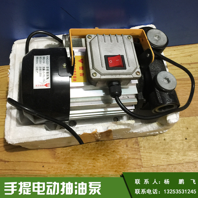 拓邦12v，24v手提電動抽油泵小型車載防爆便攜式油泵廠家直銷