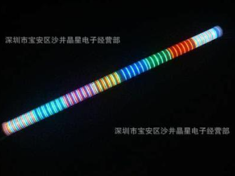 廠家銷售護(hù)欄管 7彩 6段 外控 1米108珠led數(shù)碼管外墻夜景七彩護(hù)欄管