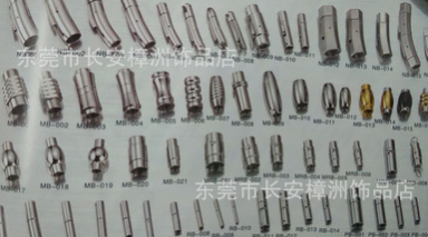 廠家供應(yīng)不銹鋼皮繩扣 米粒扣 飾品繩扣 不銹鋼小米扣 手鏈項鏈繩扣