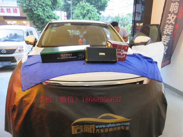 可以試聽對比有著至高享受吉利博越啟籟汽車音響改裝店深圳福田瑞典DLS喇叭