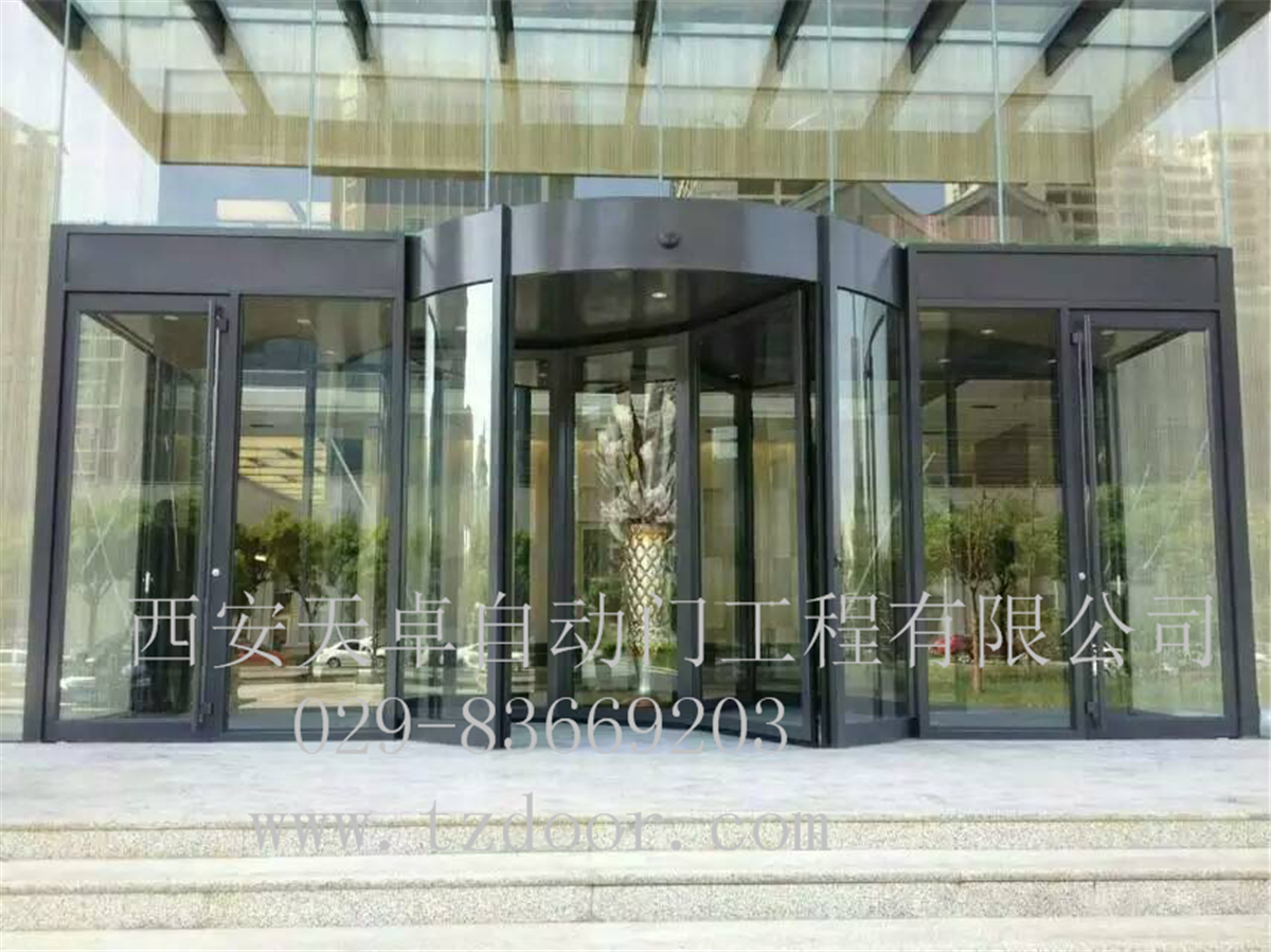 品牌三翼旋轉門定制廠家 西安品牌三翼旋轉門定制廠家