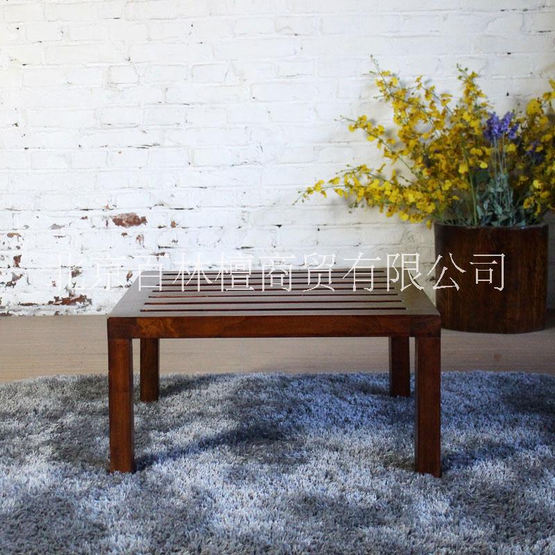 酒店實木茶幾邊幾 老榆木榻邊幾榻榻米幾 會所木質家具可定做