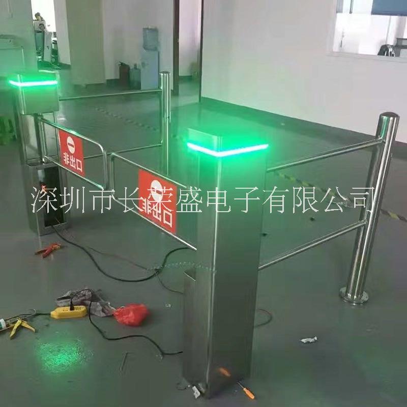 擺閘 立式通道閘 304不銹鋼雙通道立式擺閘 刷卡出入口閘機(jī)