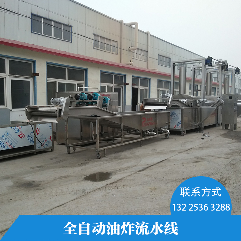 油炸鹵制品全自動生產(chǎn)線多少錢一套