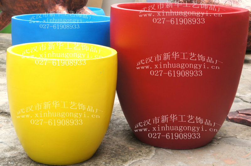 玻璃鋼花盆 花缽 花壇模具定制