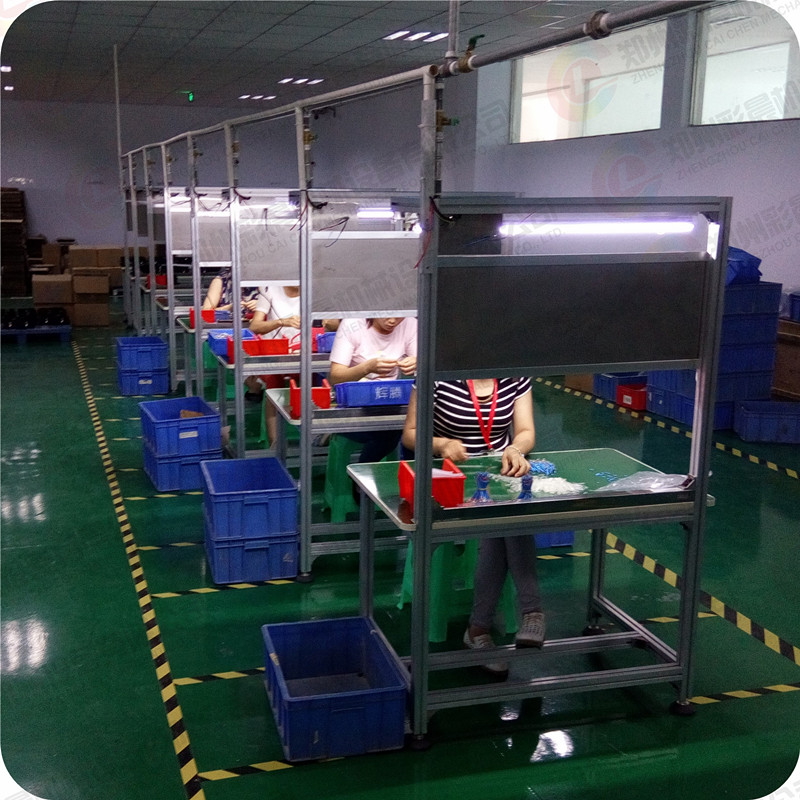 彩晨CCT2 0608型工作臺(tái) 半自動(dòng)化工位設(shè)備 電子車(chē)間生產(chǎn)包裝工作臺(tái)