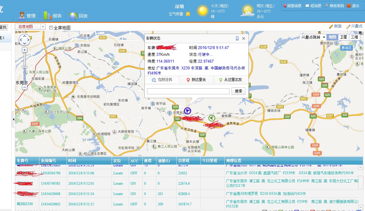 沃典GPS車輛管理方案 車輛在線GPS定位管理