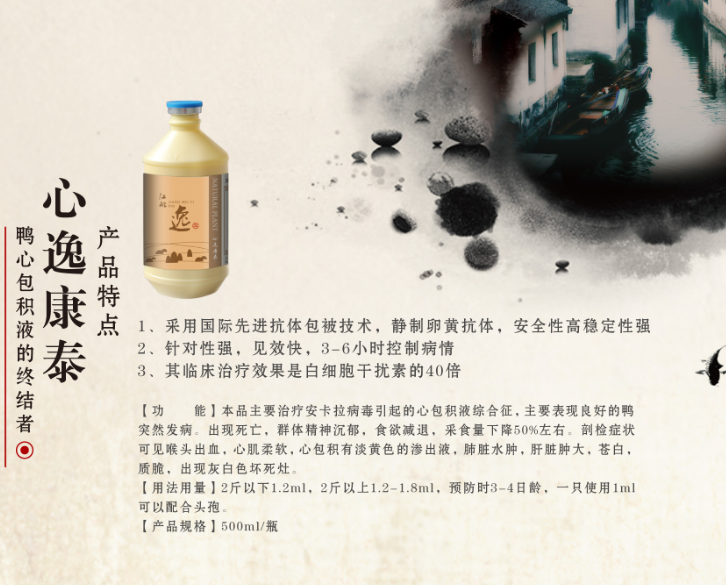 心逸康泰  鴨心包積液的終結(jié)者