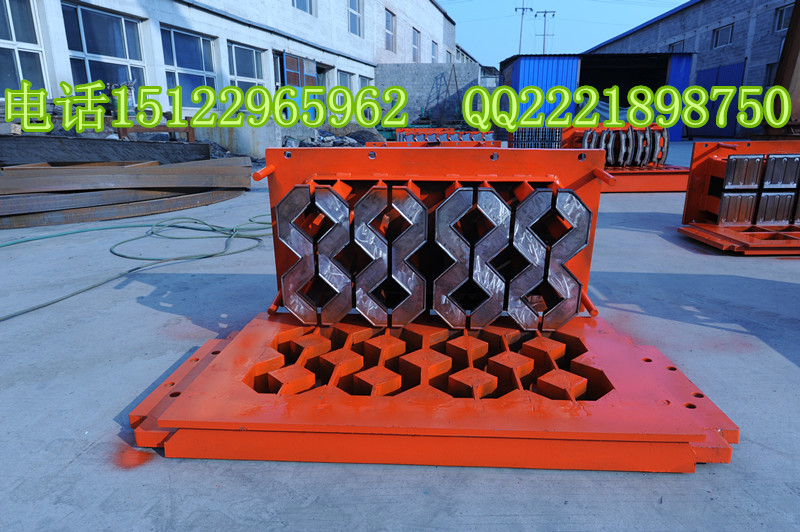 河北石家莊空心六角護坡植草磚機