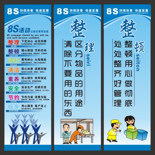 8s標語 車間8s管理標語 深圳工廠8s標語  8s工廠標語