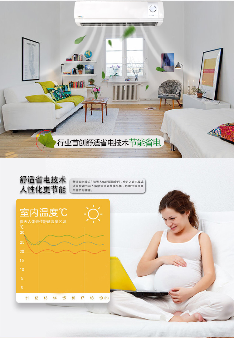 110V空調外貿船用1P空調 110V船用外貿空調1P冷暖空調新