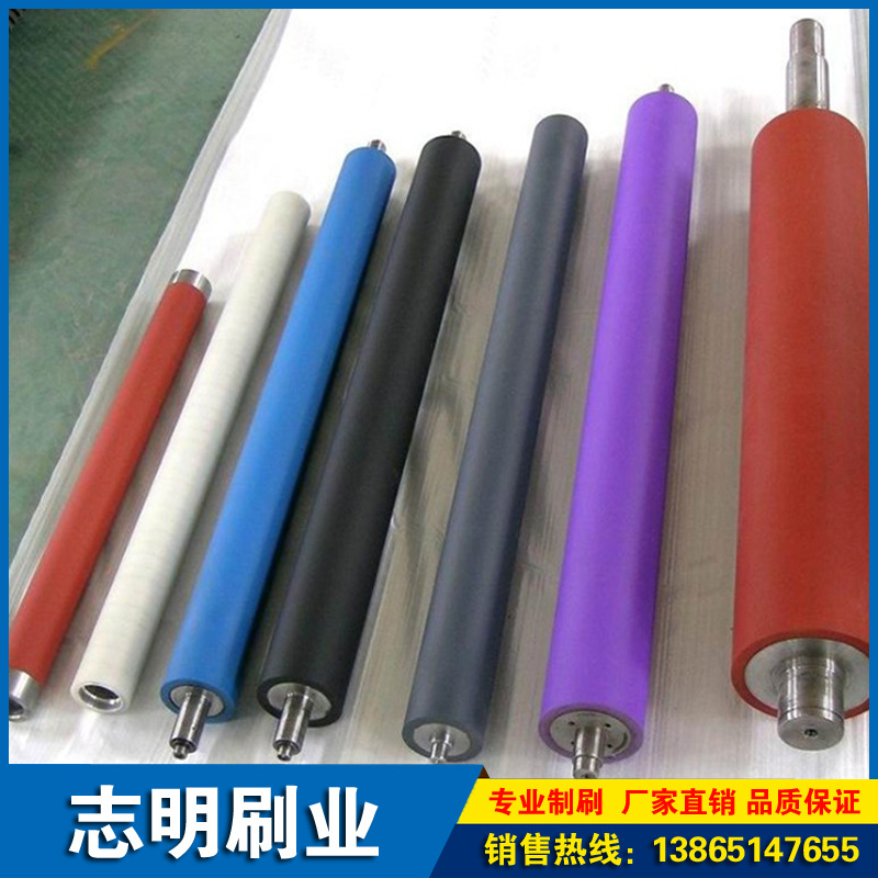 江西膠輥，*膠輥優(yōu)良的耐油性耐磨， 印刷膠輥耐熱性能也較好
