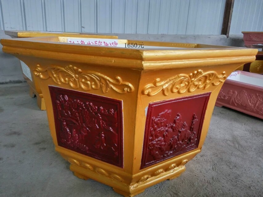 水泥花盆玻璃鋼模具，湖北十堰天藝玻璃鋼模具制作供應(yīng)廠家