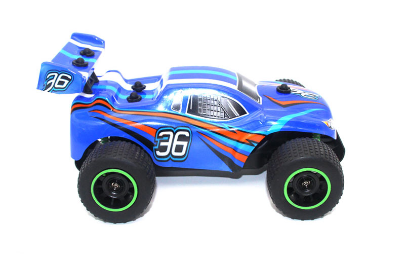 未來玩具先生1：24充電迷你兒童遙控汽車親子互動(dòng)電動(dòng)玩具 藍(lán)魅戰(zhàn)士