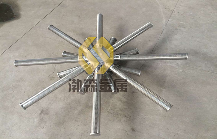 中間排水、交叉進(jìn)水裝置