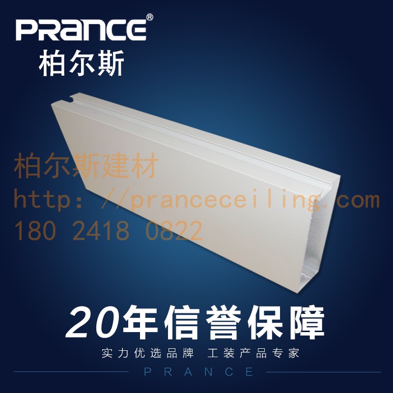 柏爾思PRANCE廠家直銷 圖書館吊頂裝飾 型材鋁方通吊頂