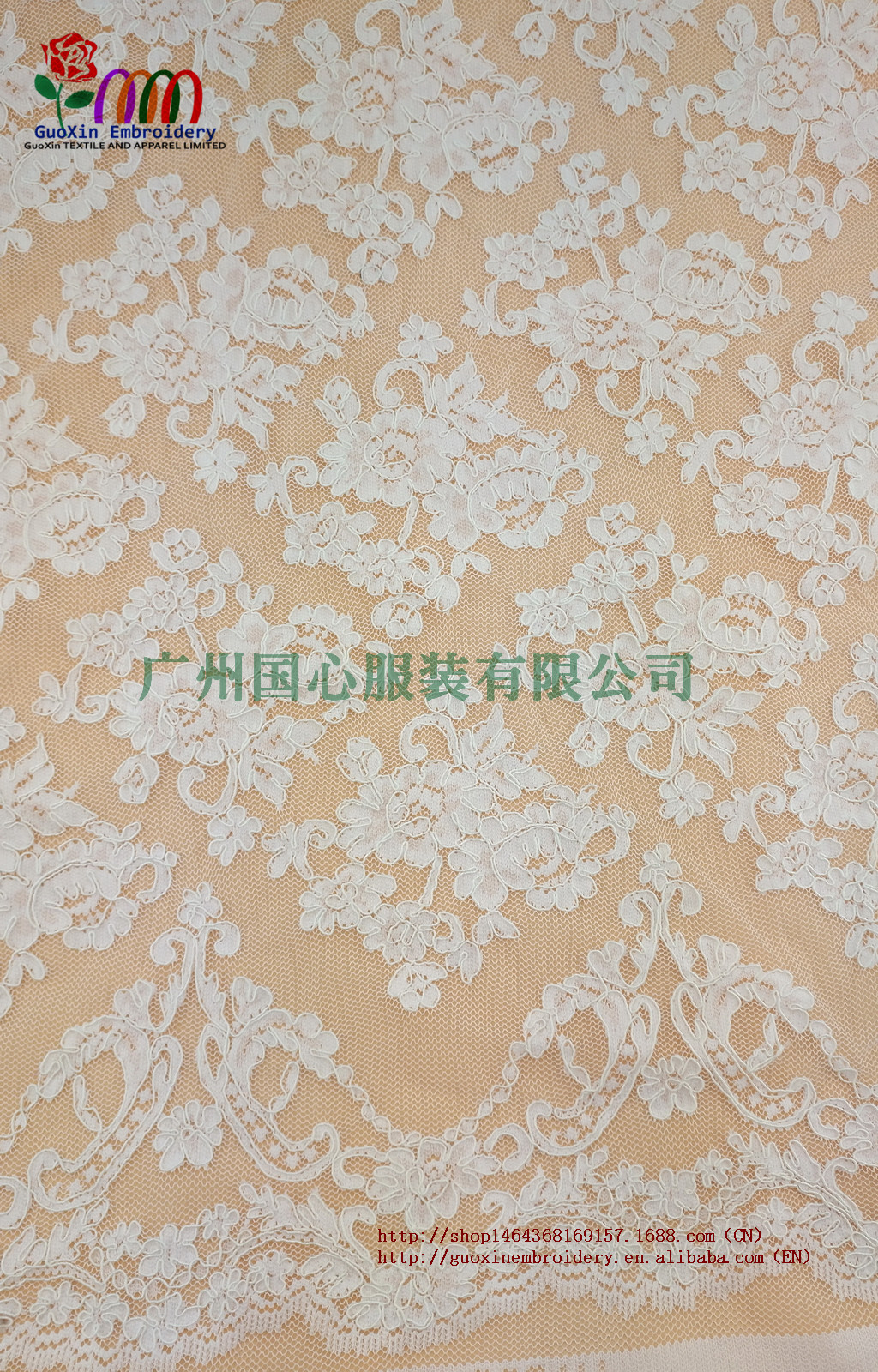 賈卡棉線花邊蕾絲面料 現(xiàn)貨供應(yīng)各種花邊 蕾絲 *