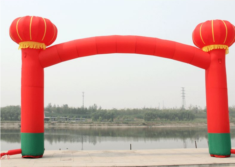 結(jié)婚彩虹門定做-氣球彩虹門批發(fā)-雙拱多連體氣模充氣帳篷廠家