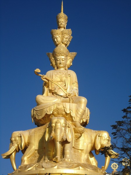 供應(yīng)普賢菩薩銅佛像 廠家*