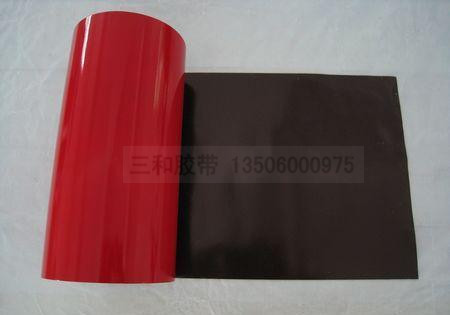 供應0.5MM黑色雙面泡棉膠帶,太陽能膠帶 0.5MM黑色雙面泡棉膠帶 紅膜