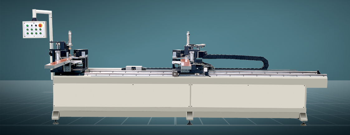 濟(jì)南德賽爾斷橋鋁門窗設(shè)備多少錢整套 多工位組角機(jī)