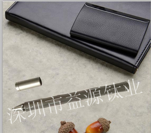 鈦水杯 鈦煙嘴 鈦筆 鈦禮品精美套裝 商務(wù)禮品私人定制