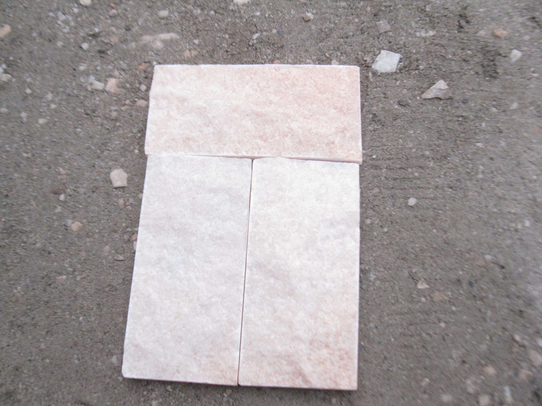 河南白色天然蘑菇石 12石材磚供應