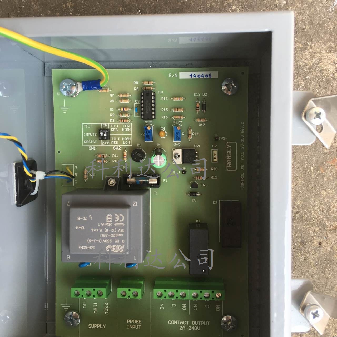 拉姆齊傾斜開關(guān)，徐州控制器20-35U型號， 徐州開關(guān)控制器
