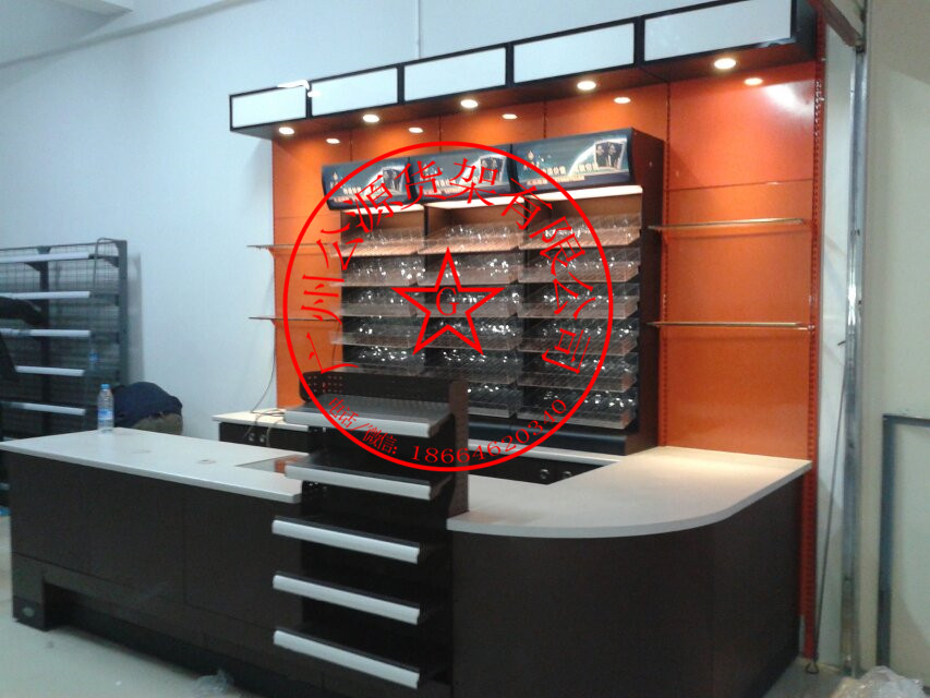 收銀臺(tái)、煙酒柜、展示柜廠家