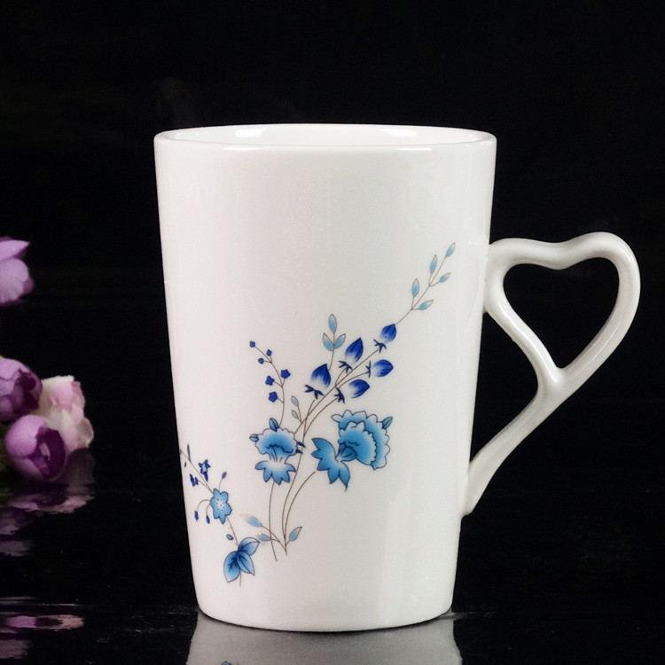 創(chuàng)意陶瓷杯，創(chuàng)意陶瓷杯子簡約水杯大容量喝水馬克杯咖啡牛奶杯帶蓋勺定制LOGO