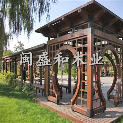 沈陽防腐木，炭化木，桑拿板，廠家批發(fā) 承接戶外景觀工程