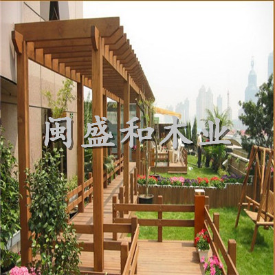 沈陽防腐木，炭化木，桑拿板，廠家批發(fā) 承接戶外景觀工程