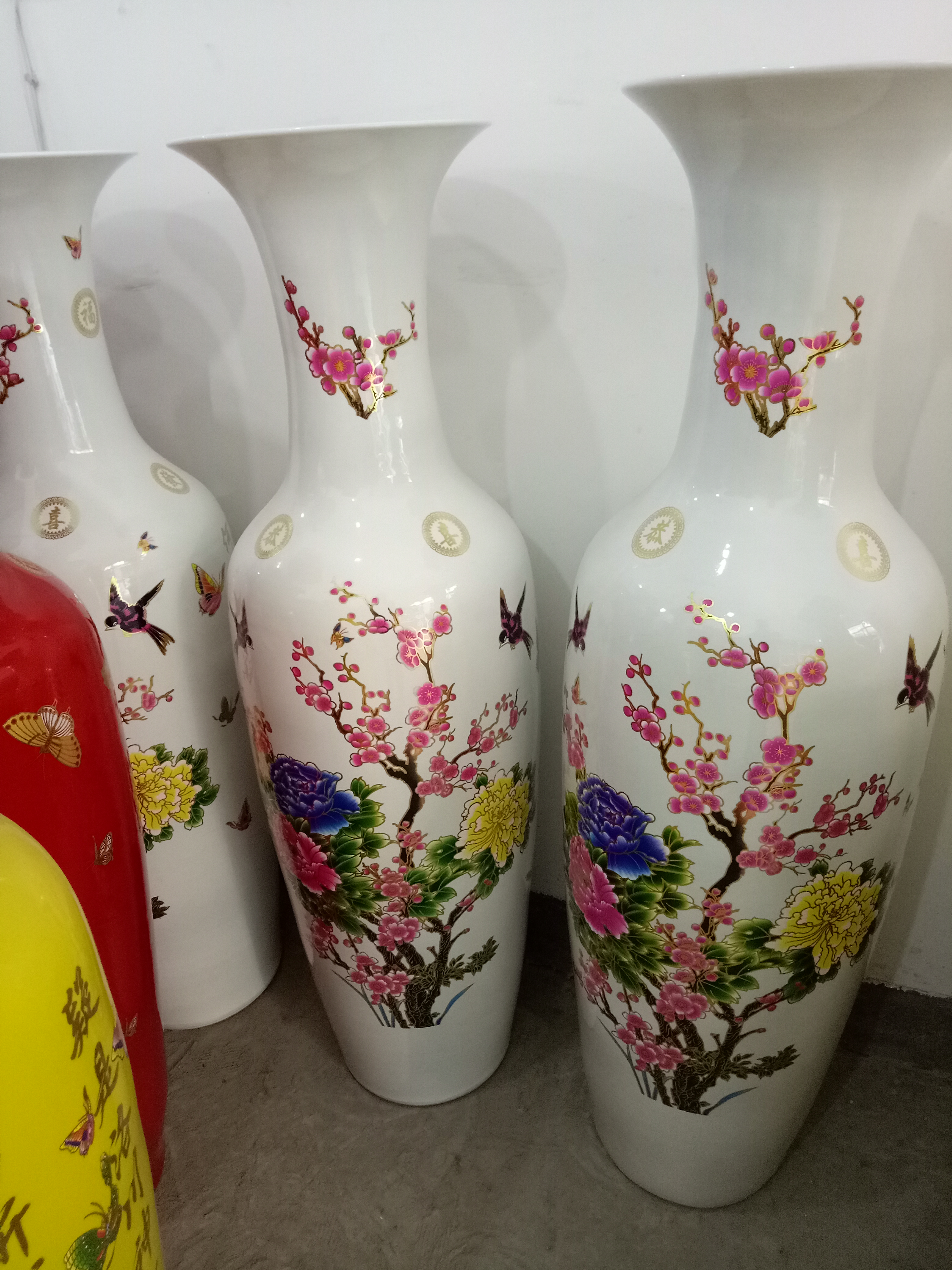 景德鎮(zhèn)廠家直銷 陶瓷青花大花瓶 陶瓷青花大花瓶生產(chǎn)加工