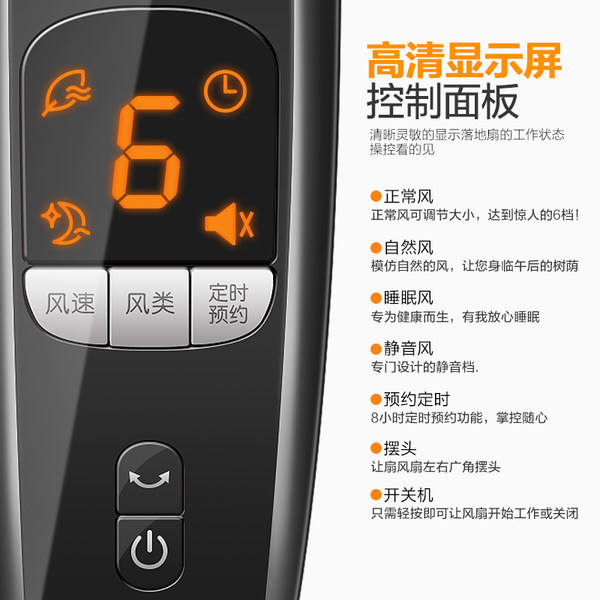 浙江杭州美的總代理商美的FS40-15HRW家用落地扇靜音立式搖頭臺式電扇美的團購批發(fā)商