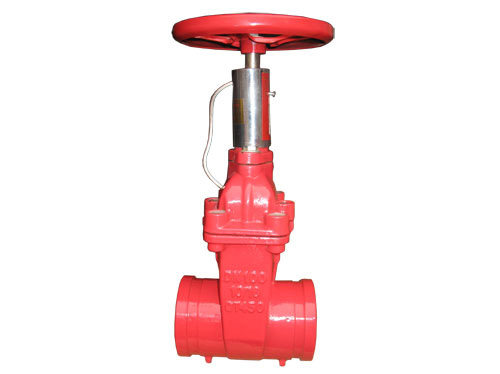 *鑄鐵溝槽信號(hào)閘閥