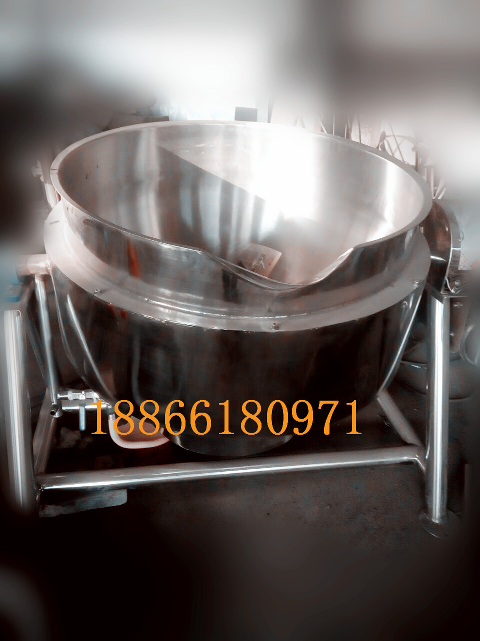 火鍋底料炒醬鍋 帶刮底攪拌炒鍋  火鍋底料炒醬鍋 刮底攪拌夾層鍋