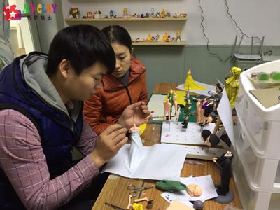 天津博優(yōu)軟陶真人公仔培訓班