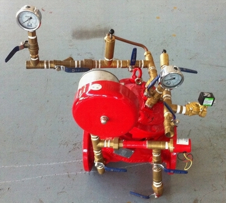 DY609水控式雨淋報(bào)警閥_水控式雨淋閥_消防水控式雨淋閥