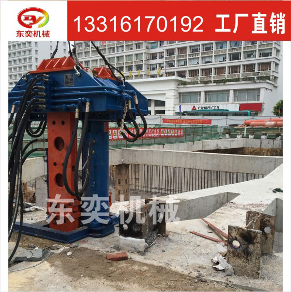 BY-BZJ-700LS型工字鋼液壓建筑國(guó)產(chǎn)拔樁機(jī)  ms工法建筑拔樁機(jī) 拔樁機(jī)械