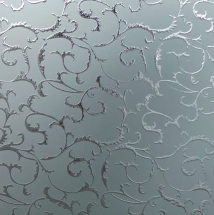 廠家*磨砂玻璃 工藝磨砂玻璃 酸洗玻璃可定制磨砂圖案