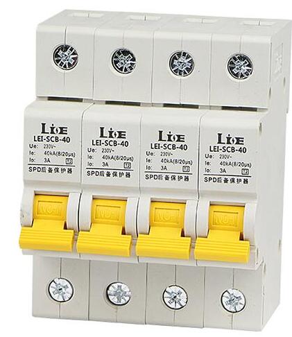 SCB1-40/4浪涌后備保護裝置