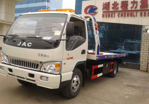 江淮國四一拖二清障車13797884470