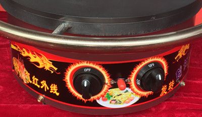 全自動(dòng)多功能煎餅機(jī)供貨商｜商用家用鑄鐵電熱煎餅爐｜燃?xì)怆s糧煎餅爐